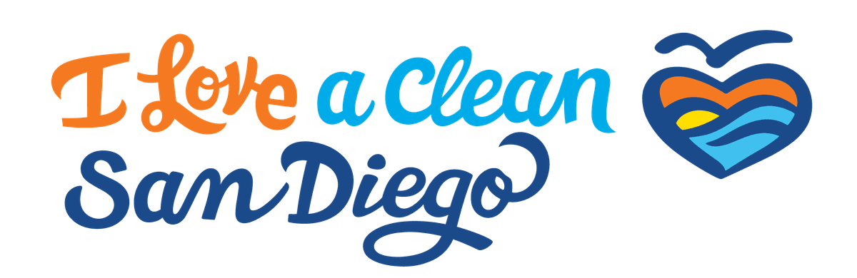 I Love A Clean San Diego logo
