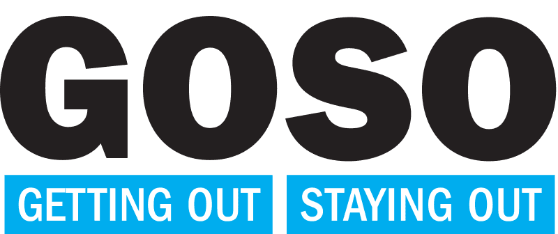 Getting Out and Staying Out (GOSO) logo