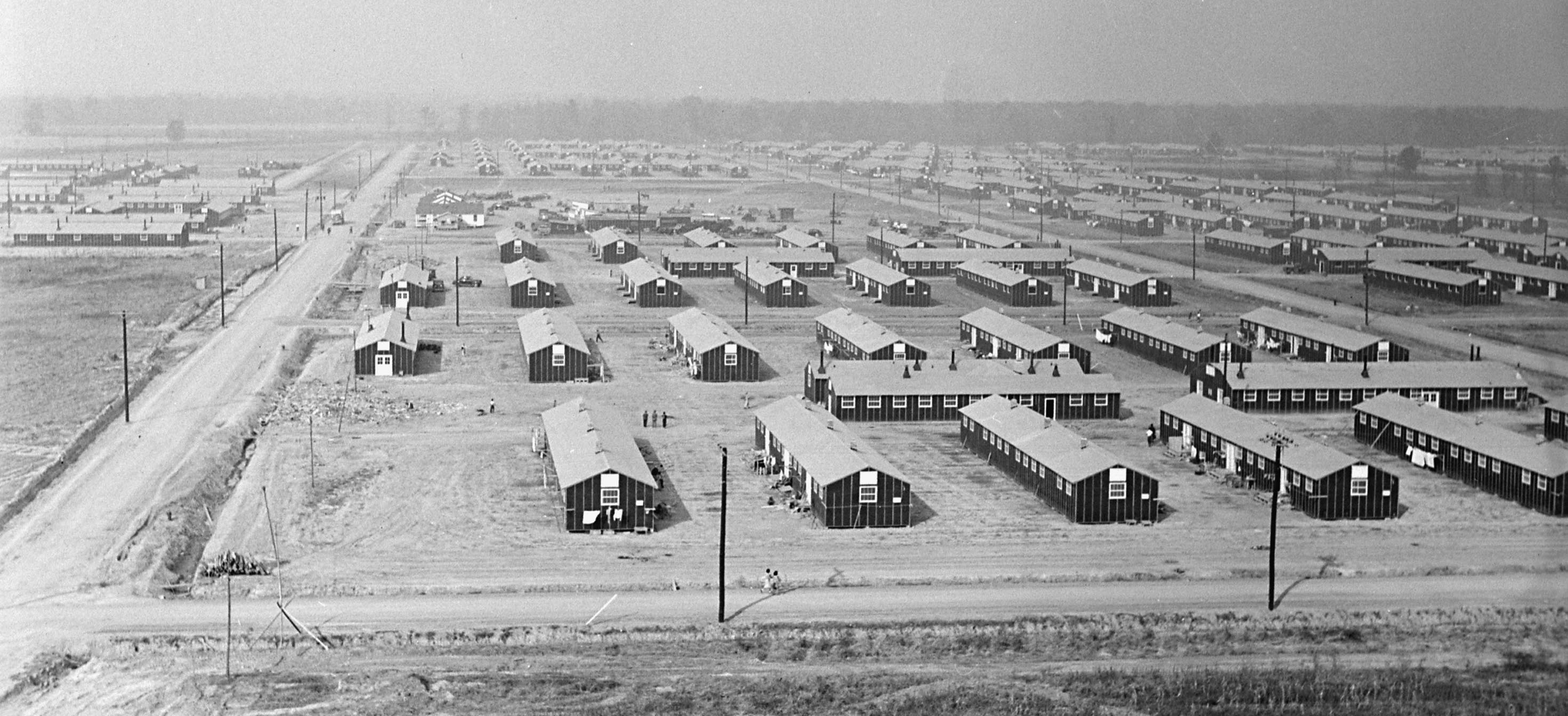 Jerome Concentration Camp, WWII, National Archive Photo