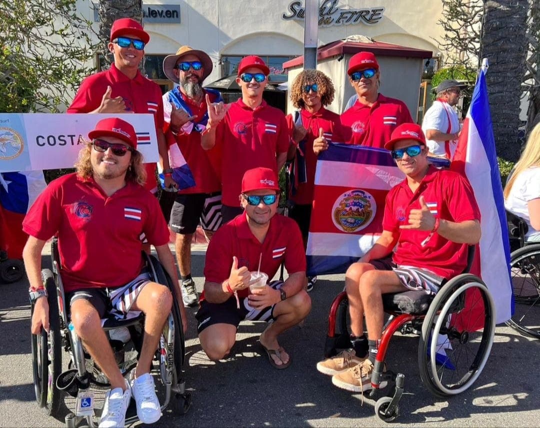 Costa Rican ParaSurfing Team 2023