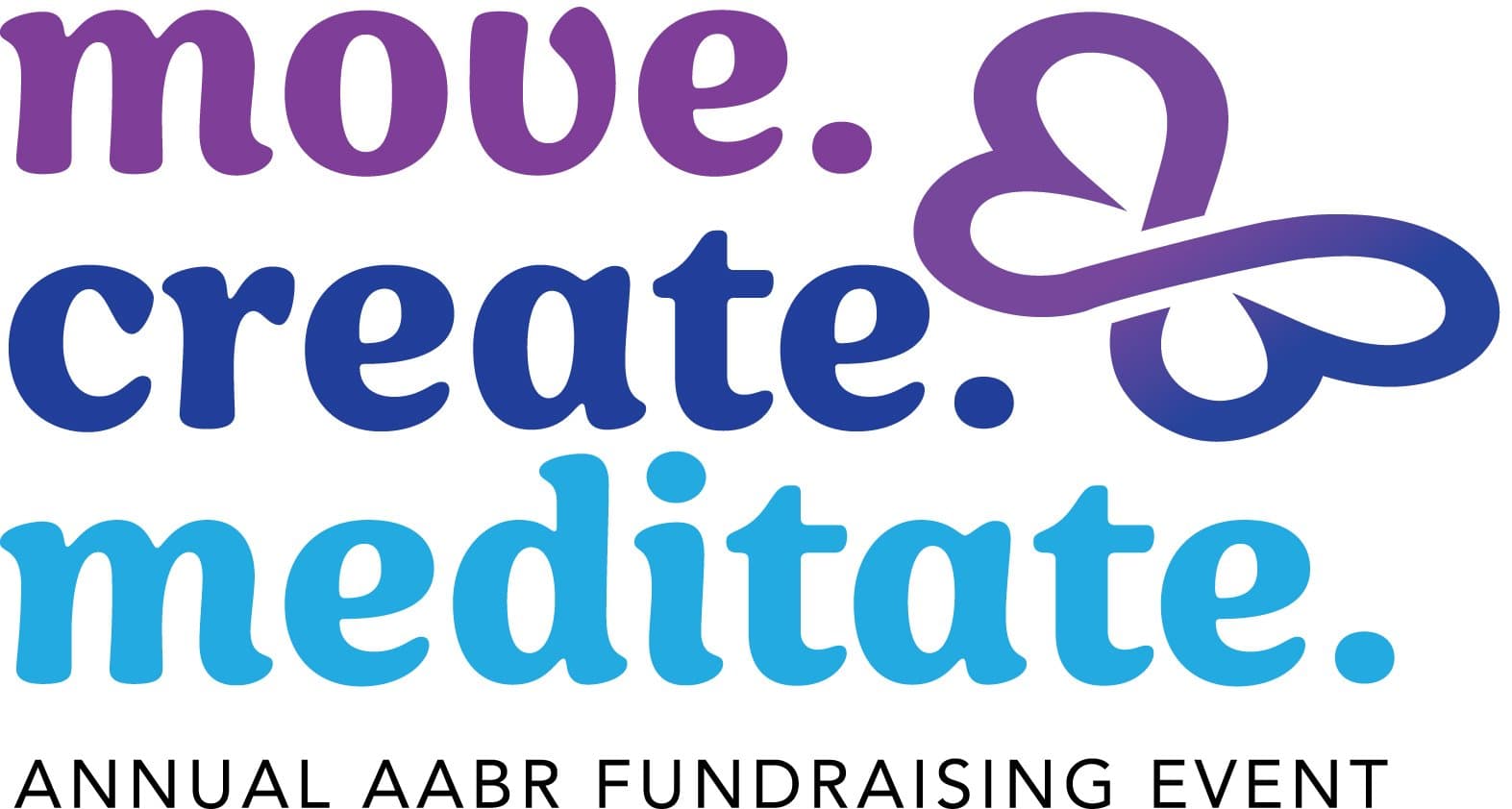 logo with image of butterfly that says move create and meditate