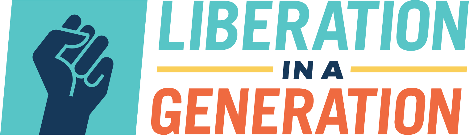 Liberation in a Generation logo