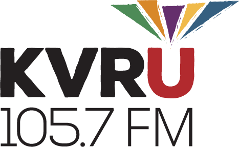 KVRU 105.7 FM logo