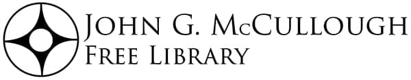 John G McCullough Free Library Inc logo