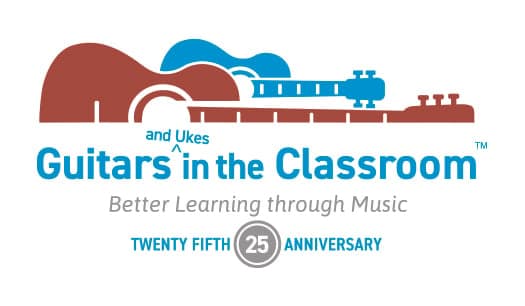 Guitars and Ukes in the Classroom logo