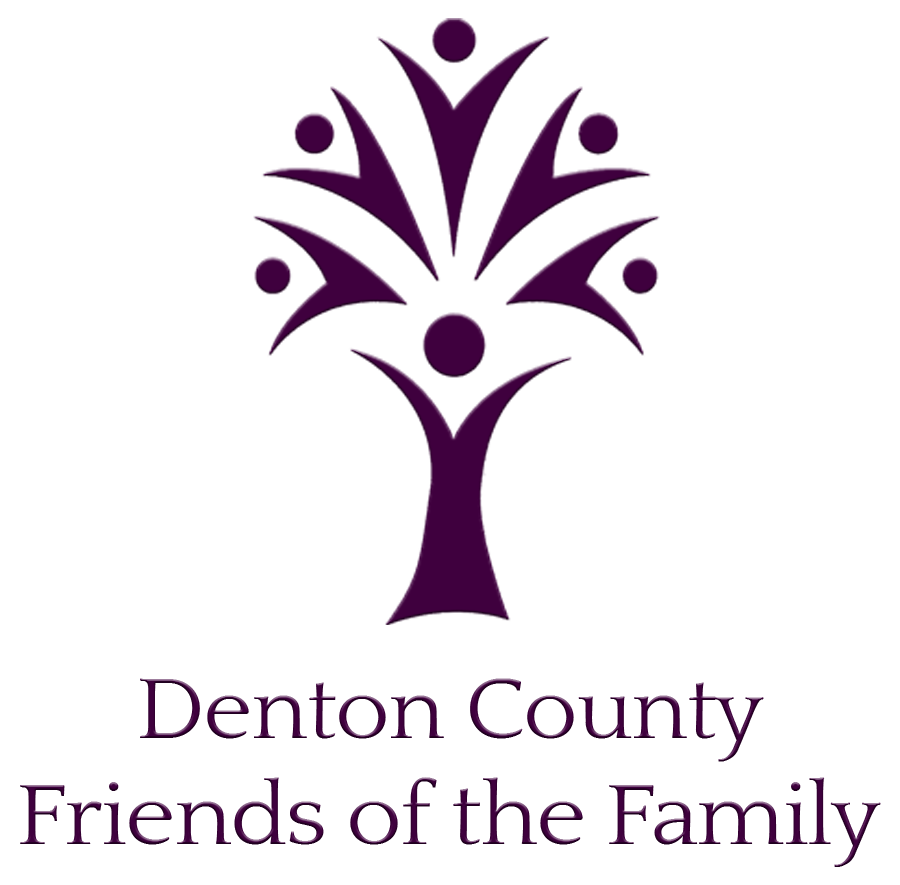 Denton County Friends of the Family logo