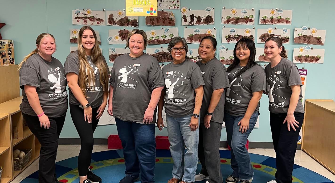 St. Catherine of Siena Preschool Staff Photo: Experience, Leadership, and Credentials